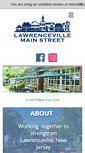 Mobile Screenshot of lawrencevillemainstreet.com